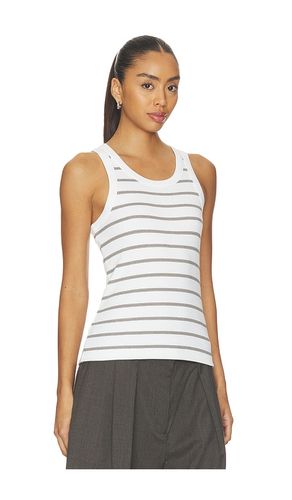 DÉBARDEUR ENCOLURE DANSEUSE À RAYURES en . Taille S. Also en XL, XS, XXS - Vince - Modalova