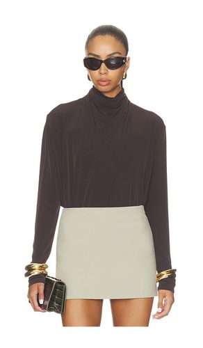 CHEMISIER À MANCHES LONGUES AVEC COL DRAPÉ en . Taille XS. Also en S, M, L - Vince - Modalova