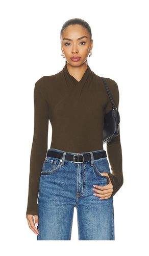 Longsleeve Fixed Wrap Top en . Taille L. Also en M, S, XS - Vince - Modalova