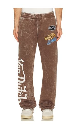 Stacked Flared Leg Jogger en . Taille L. Also en M, S - Von Dutch - Modalova