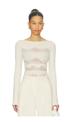 BODY AVEC DENTELLE AJOURÉE en . Taille 36. Also en 38 - Vaillant - Modalova