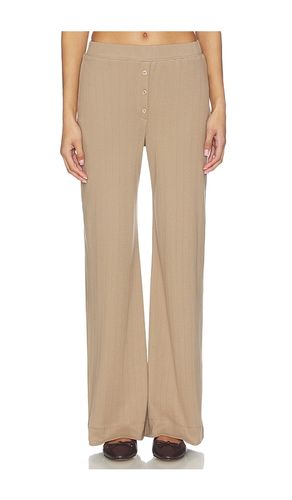 PANTALON LOUNGE EN MAILLE POINTELLE en . Taille L. Also en M, S, XL - VIR VITA - Modalova