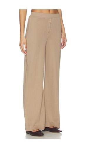PANTALON LOUNGE EN MAILLE POINTELLE en . Taille S. Also en L, XL - VIR VITA - Modalova