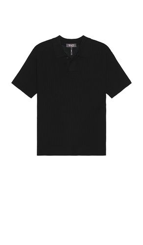 Relaxed Open Knit Polo in . Size M, S, XL/1X - WAO - Modalova