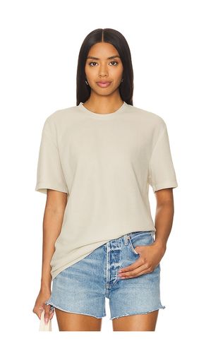 Rib Textured Tee in . Size XL/1X - WAO - Modalova