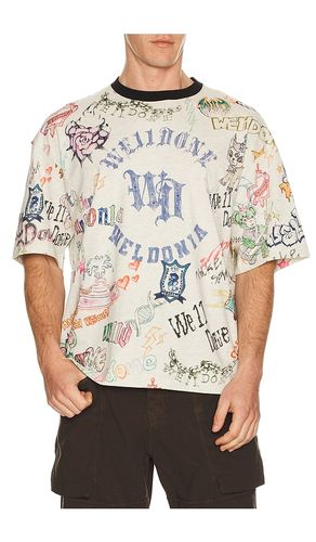 Doodle Printed T-Shirt en . Taille M. Also en S, XL/1X - WE11DONE - Modalova