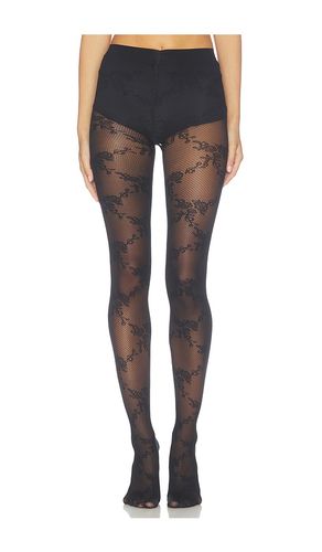 COLLANTS EN DENTELLE FLORALE FLORAL LACE TIGHTS en . Taille L. Also en M, S, XS - Wolford - Modalova