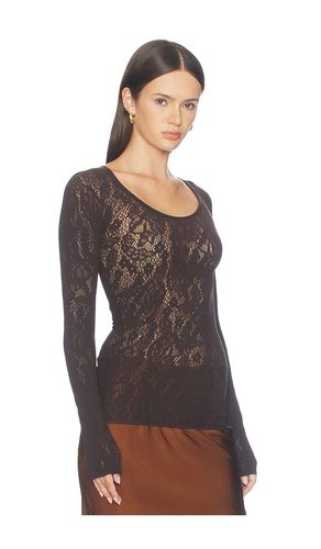 Infinite Rose Net Long Sleeve Top en . Taille M. Also en S, XS - Wolford - Modalova