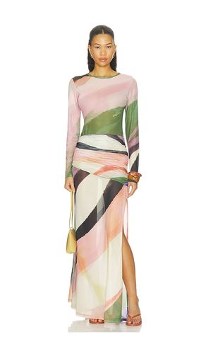 ROBE WRAP MESH MAXI en . Taille L. Also en S - With Harper Lu - Modalova