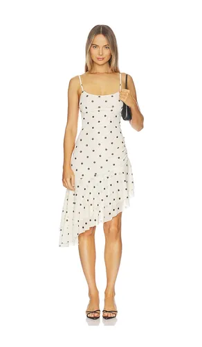 ROBE ASYMMETRICAL FRILL MIDI en . Taille M. Also en S, XL, XS - With Harper Lu - Modalova