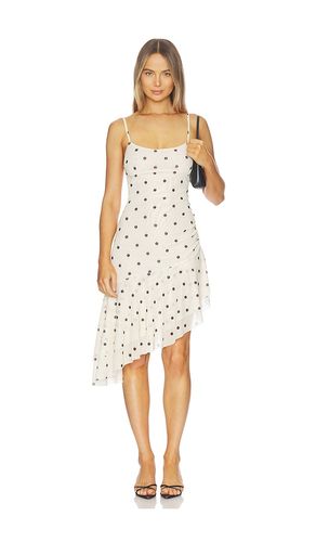 ROBE ASYMMETRICAL FRILL MIDI en . Taille M. Also en S, XS - With Harper Lu - Modalova