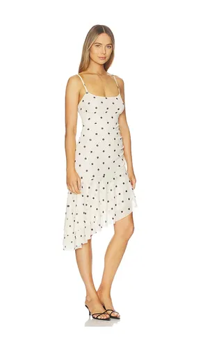 ROBE ASYMMETRICAL FRILL MIDI en . Taille M. Also en S, XL, XS - With Harper Lu - Modalova