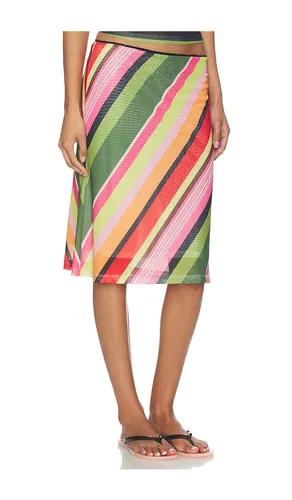 JUPE MESH MIDI en ,. Taille M. Also en S - With Harper Lu - Modalova