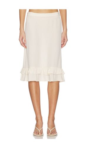 JUPE FRILL MIDI en . Taille L. Also en M, S - With Harper Lu - Modalova