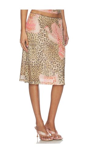 JUPE MESH MIDI en . Taille M. Also en S - With Harper Lu - Modalova