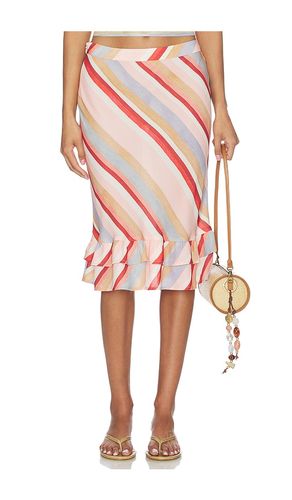 JUPE FRILL MIDI en . Taille S. Also en XS - With Harper Lu - Modalova