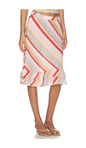 JUPE FRILL MIDI en . Taille L. Also en M, S, XS - With Harper Lu - Modalova
