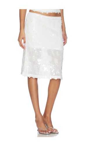 JUPE MESH MIDI en . Taille S. Also en XS, M, L, XL - With Harper Lu - Modalova
