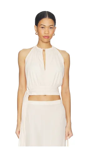 Draped Halter Top en . Taille L. Also en M, S, XL - With Harper Lu - Modalova