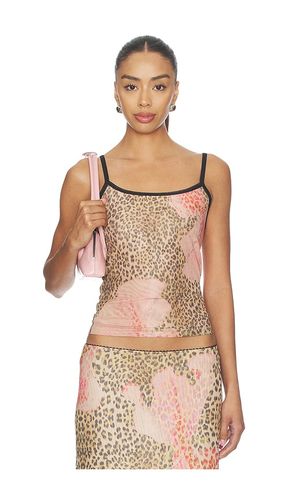 Mesh Camisole Top en . Taille L. Also en M, S, XS - With Harper Lu - Modalova
