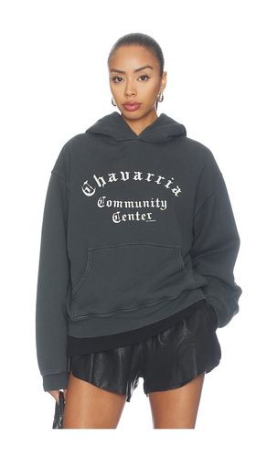 SWEAT À CAPUCHE COMMUNITY CENTER SHRUNKEN PO en . Taille L. Also en M, S, XS - Willy Chavarria - Modalova