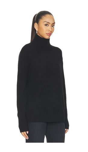 PULL OVERSIZED À COL MONTANT EN CACHEMIRE en . Taille L. Also en M, S, XS - White & Warren - Modalova