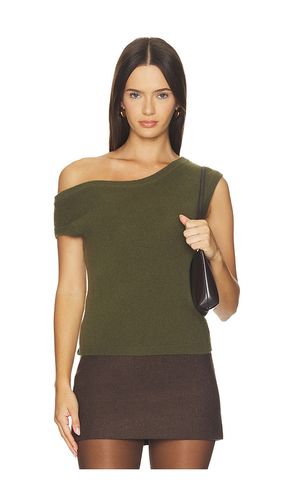 Cashmere Off Shoulder Top en . Taille XS. Also en S, M, L - White & Warren - Modalova