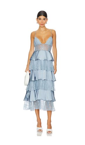Tiered Lace Midi Dress in . Size 10 - WeWoreWhat - Modalova