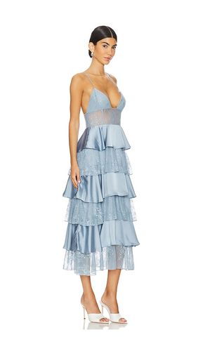 Tiered Lace Midi Dress en . Taille 00. Also en - WeWoreWhat - Modalova