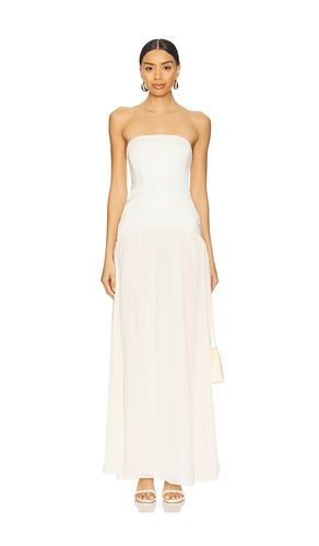 ROBE MIDI DÉTAIL TRANSPARENT en . Taille 0. Also en 2, 4, 6, 8 - WeWoreWhat - Modalova