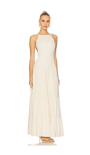 ROBE MAXI TAILLE BASSE AVEC SMOCKS en . Taille L. Also en M, S, XS - WeWoreWhat - Modalova