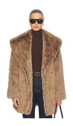 MANTEAU EN IMITATION FOURRURE À COL CHÂLE en . Taille M. Also en XL - WeWoreWhat - Modalova