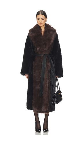VESTE CEINTURÉE EN FAUSSE FOURRURE en ,. Taille L. Also en S - WeWoreWhat - Modalova
