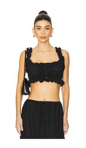 Ruffle Button Crop Top en . Taille L. Also en M, S, XS - WeWoreWhat - Modalova