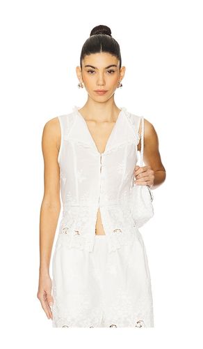 Lace Button Up Top en . Taille 0. Also en 00, 10, 6 - WeWoreWhat - Modalova