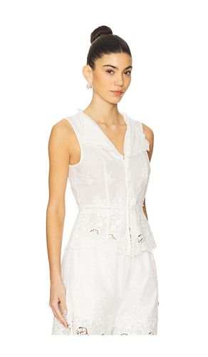 HAUT BOUTONNÉ EN DENTELLE en . Taille 0. Also en 2, 10 - WeWoreWhat - Modalova