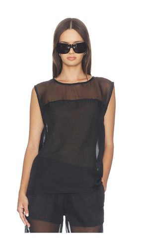 Sheer Boxy Tank Top en . Taille S. Also en XS, M, L - WeWoreWhat - Modalova