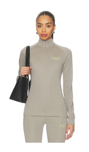 Merino Mock Neck Top en . Taille L. Also en S, XL, XS - Whitespace - Modalova