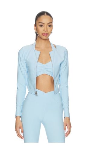 GILET STRETCH AVEC GLISSIÈRE STRETCH ZIP UP CARDIGAN en . Taille S. Also en XS, M, XL - YEAR OF OURS - Modalova