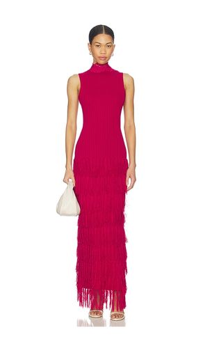 ROBE PHOEBE FRINGE en . Taille L. Also en XS - Yellow The Label - Modalova