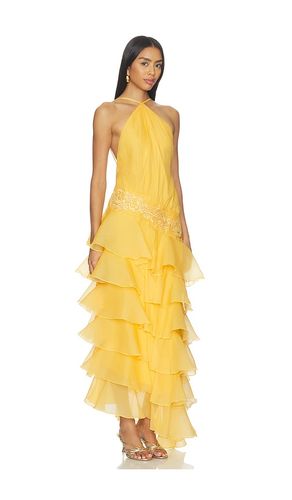 The Label ROBE DAHLIA ORGANZA en . Taille L. Also en - Yellow The Label - Modalova