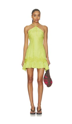 ROBE BANYAN TEXTURED MINI en . Taille S. Also en L, XL - Yellow The Label - Modalova
