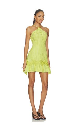 ROBE BANYAN TEXTURED MINI en . Taille L. Also en M, XL - Yellow The Label - Modalova