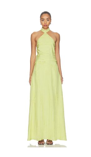 ROBE PALMETTO TEXTURED en . Taille L. Also en S - Yellow The Label - Modalova