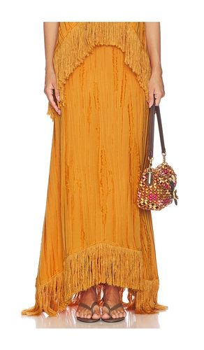 JUPE LENNIE FRINGE en . Taille L. Also en - Yellow The Label - Modalova
