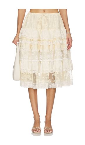 JUPE TIERED LACE RUFFLE en . Taille L. Also en M, S - Yuhan Wang - Modalova