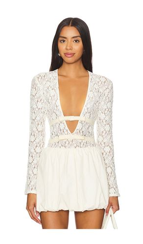 Ribbon Tied Lace Top en . Taille S. Also en - Yuhan Wang - Modalova
