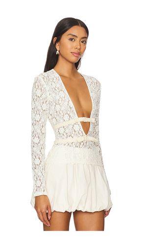 Ribbon Tied Lace Top en . Taille S. Also en - Yuhan Wang - Modalova