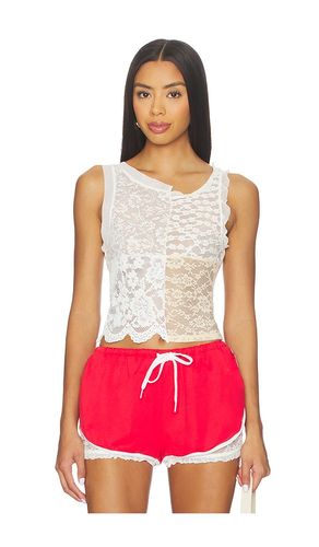 Patchwork Lace Tank Top en . Taille M. Also en L - Yuhan Wang - Modalova