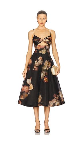 ROBE MIDI TWISTÉE DEVANT en . Taille 0/XS. Also en 1/S, 2/M, 3/L - Zimmermann - Modalova